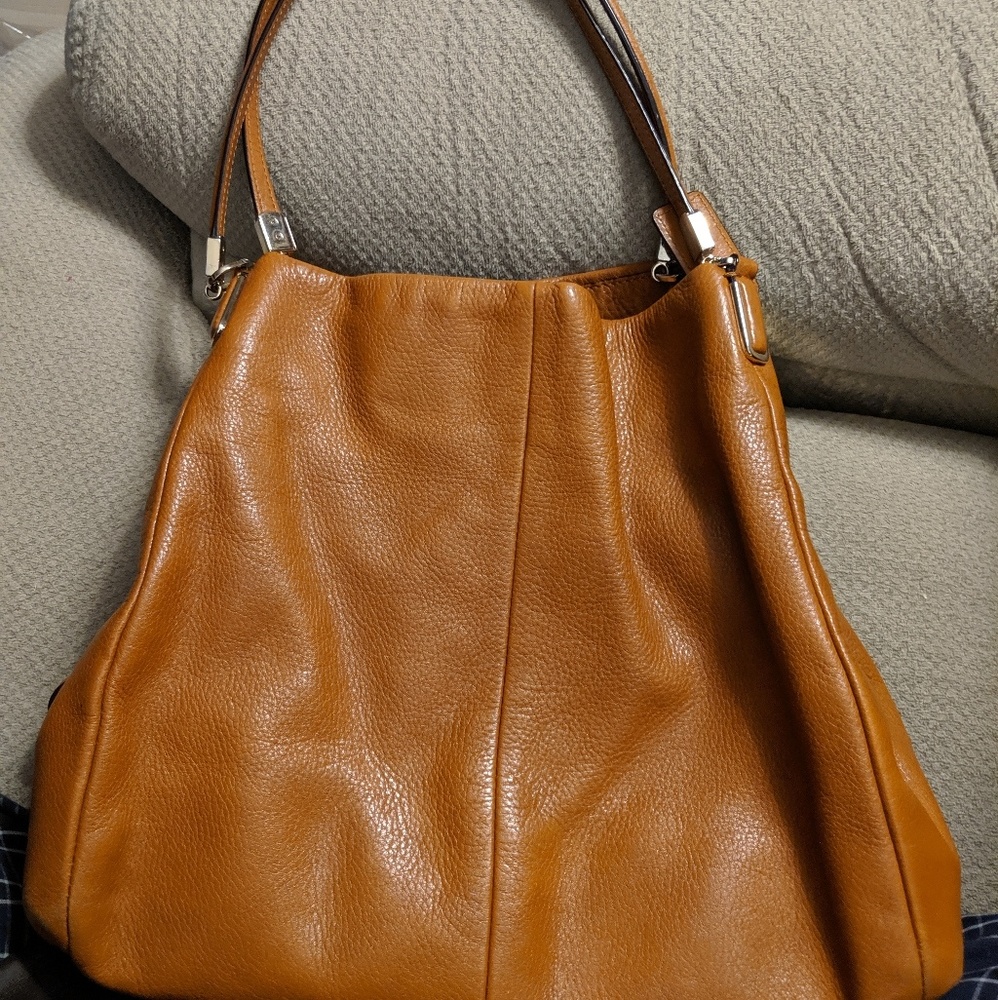 Coach Leather Madison Phoebe Shoulder Bag